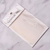 Rose Gold Şerit Tırnak Sticker Şerit Tırnak Etiketi Nail Art