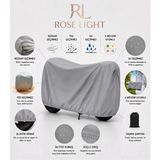 Rose Light Arora Pamuk 249 Elektrikli Arka Çanta Uyumlu (Bağlantı ve Kilit Uyumlu) Gri - L - XL