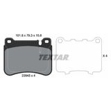 Rose Mercedes W203 Fren Balatası Ön -Sport- - TEX_2394501