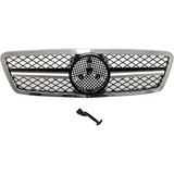 Rose Mercedes W203 Panjur Krom/siyah -/////amg C63-STYLE- 2000-06 M A2033170