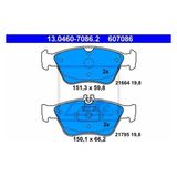 Rose Mercedes W210 Fren Balatası Ön 200>280 - ATE_13046070862