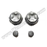 Rose Mercedes W221 Direksiyon Tuş Takımı SET:2AD Gri - - M A2218219751S2