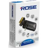 Rose Mini Scart Sd Dijital Uydu Alıcı, Kompakt ve Kaliteli Görüntü Keyfi - Ahşap