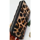 Rose Moda -Kadın Leopar Desenli Çuzdan