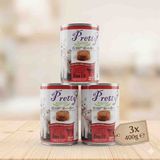 Rose Pretty Kedi Konserve Yaş Mama 400 gr x 3 Ad Beef ( Dana Etli) Ezme ( Pate)