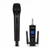 Rose R-201-EW UHF Sabit Frekanslı Kablosuz Telsiz El Mikrofon Tekli