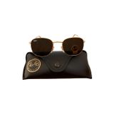 Rose RAY BAN GOLD ÇERÇEVE DETAYLI UNİSEX GÜNEŞ GÖZLÜĞÜ EKARTMAN 53