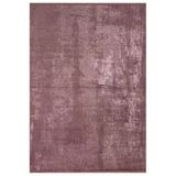 Rose Rengi Vintage Bambu Altı Kaymaz Makine Dokuma Halı 120 X 180
