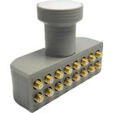 Rose RLE-1600 16 Çıkışlı 0.1 Db Full Hd 4K Lnb Universal Hexademical On Altılı Lnb Apartman Tipi