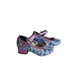 ROSE SHOES KİDS MASAL DENİZ KIZI SİMLİ FİYONKLU İNCİLİ RENKLİ TOPUKLU AYAKKABI