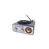 Rose Sp-425 Usb-sd-fm-bluetooth Destekli Şarjlı Nostaljik Retro Radyo - Gri