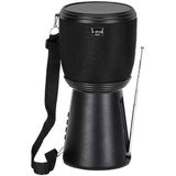 Rose SP-601 El Fenerli Taşınabilir Solar Şarjlı Bluetooth Fm Radyo Hoparlör - Siyah