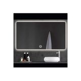 Rose Tasarım 60CM/80CM DOKUNMATİK LED”Lİ AYNA BEYAZ LED BANYO AYNASI