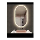 Rose Tasarım 80*60 Oval Gün IşığıLedli Ayna Banyo Aynası Ledli Ayna Banyo Aynası