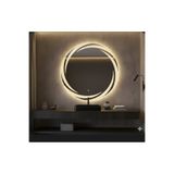 Rose Tasarım LED’Lİ AYNA 60 CM DOKUNMATİK LAZER KUMLAMALI BANYO AYNASI