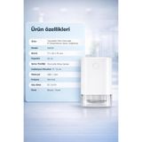 ROSE TEKNOLOJİ OTOMATİK EL DEZENFEKTAN KOLONYA SPREY MAKİNESİ 45 ML TEMASSIZ ŞARJLI TAŞINABİLİR