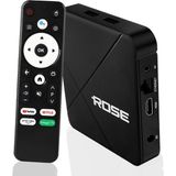 Rose Tv Box 4-32GB 6k Medya Player Ses Komutlu - Siyah