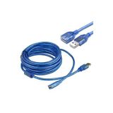 Rose Usb Uzatma Kablosu 10 Metre Uzatıcı Dişi Erkek Filtreli Mavi