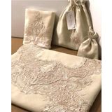 Rose White Gardenya Seccade Takımı