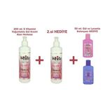 Rose White Hediyeli Ürün!! 200 Ml. E Vitamini Yoğunluklu Gül Kremi Alan Herkese