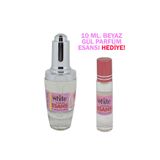 Rose White Hediyeli Ürün!! 40 Ml. Beyaz Gül Parfüm Esansı