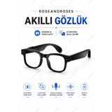 RoseandRoses AI Destekli Kameralı Akıllı Çeviri ve Video Kayıt Özellikli Akıllı Gözlük