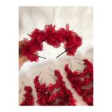 Roseart Bordo Nedime Tacı 10 Adet – Magnet, Hediyelik, Süs Aksesuarı