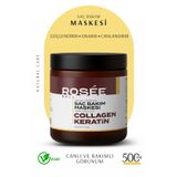Rosee Bell Kolajen ve Keratin Saç Bakım Maskesi Onarıcı Repair Kolajen Saç Maskesi 500 ml
