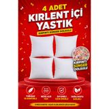 Rosella Barucci Kare Kırlent İçi 4 Adet Sünger Kırpıntı Dolgulu İç Yastık 42x42 43x43 44x44 45x45 Dekoratif Kırlent Dolgusu
