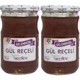 Rosense Geleneksel Gül Reçeli 750 gr Doğal İçerikli Isparta Menşeli 2'li Set