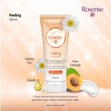Rosense Peeling Krem 100 ml Tüm Cilt Tipleri İçin Arındırıcı Etki Gül Yağı ve Papatya Özlü