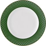 Rosenthal Francis Carreau Yeşil Porselen Ekmek Tabağı 18 cm - Standart