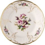 Rosenthal Sanssouci Elfenbein Diplomat Desenli Porselen Ekmek Tabağı 17 cm - Standart