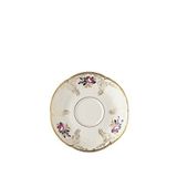 Rosenthal Sanssouci Elfenbein Diplomat Desenli Porselen Kahve Ve Çay Fincan Tabağı 14 Cm