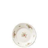 Rosenthal Sanssouci fildişi yosun gülü yeni cilalı altın Ramona ekmek tabağı 17 cm
