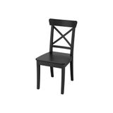 ROSENTORP siyah ahşap sandalye - 00570000 | IKEA ahşap sandalye