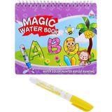 RoseRoi Magic Water Book Alfabe Harfler Boyama Kitabı Seti - Renkli