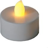 Roseroi Pilli LED Mum Dumansız Işıklı LED Mum 1 Adet - Sarı