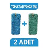 Roseroi Topuk Taşı Ponza Taşı 2 Adet