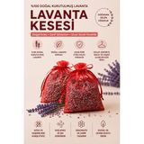 Rosess Kırmızı Lavanta Kesesi | 16’lı Set | Hediyelik | Yoğun Kokulu | Dolap ve Oda Kokusu - 16 Adet