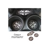 RoseTR Mini Cooper F55 F56 Gray Jk Bardak Altlığı 3’lü Set Aksesuar