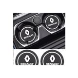 RoseTR Renault Silikon Bardaklık Altlığı 2’li Set Araç Içi Bardak Altlığı Aksesuar Renault Logolu