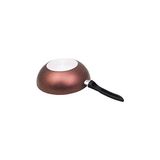 Rosetta Çikolata Gold 28CM Wok Tava - Altın