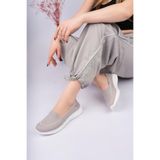 ROSETTE Kadın GRİ Full Ortopedik Şeker Hastalarına Uygun Günlük Kullanım Yürüyüş Sneakers Ayakkabı