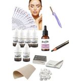 Rosevelt Microblading Seti: 6 Adet Boya ve 10 Adet İğne ile Kalıcı Makyaj için İhtiyacınız Olan Her Şey
