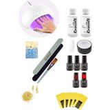 Rosevelt Yüksek Kalite Poly Jel Protez Tırnak Seti 30 ml Şeffaf Renkli Tırnak Bakım Malzemeleri