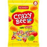 Roshen Crazy Bee Yumuşak Şeker 200 gr | Meyve Sulu Jelibon, Dolgulu, Çiğnenebilir Şekerleme | Karışık Meyve Aromalı Atıştırmalık