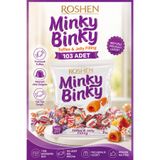 Roshen Minky Binky Meyve Jöle Dolgulu Yumuşak Karamel Şekerleme 1 Kg – İthal Şeker 1000 gr