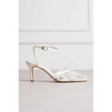 Roshin Shoes Yeni Sezon kadın Stiletto İncili Topuklu Ayakkabı Cilt Topuk 7CM