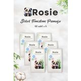 Rosıe %100 Doğal Bebek Temizleme Pamuğu 6'Lı Paket
